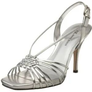 Anne Klein silver heels